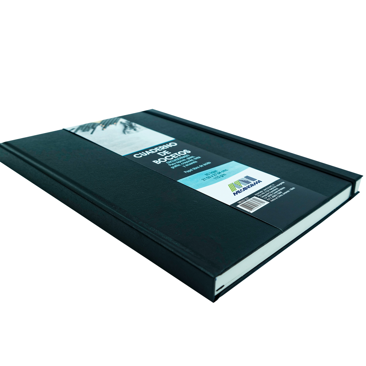 Cuaderno Mecanorma P/boceto C/80hjs 115gr 21.59cm*27.94cm