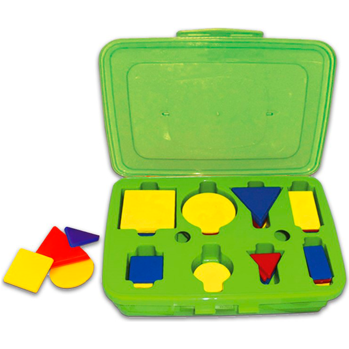 Juego Didactico Evaflex Plastico Bloques Logicos No.7 C/48