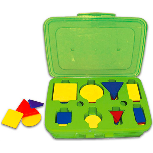 Juego Didactico Evaflex Plastico Bloques Logicos No.7 C/48