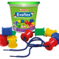 Juego Didactico Evaflex Plastico Carretes C/24 Piezas