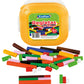 Juego Didactico Evaflex Plastico Regletas Cuisenaire C/136