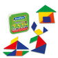 Juego Didactico Evaflex Tangram De Plastico C/35 Plastico