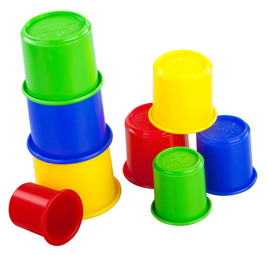 Juego Didactico Evaflex Plastico Vasos Logicos C/8 Piezas