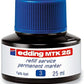 Tinta Edding Mtk25 Permanente Sistema Capilar 25ml