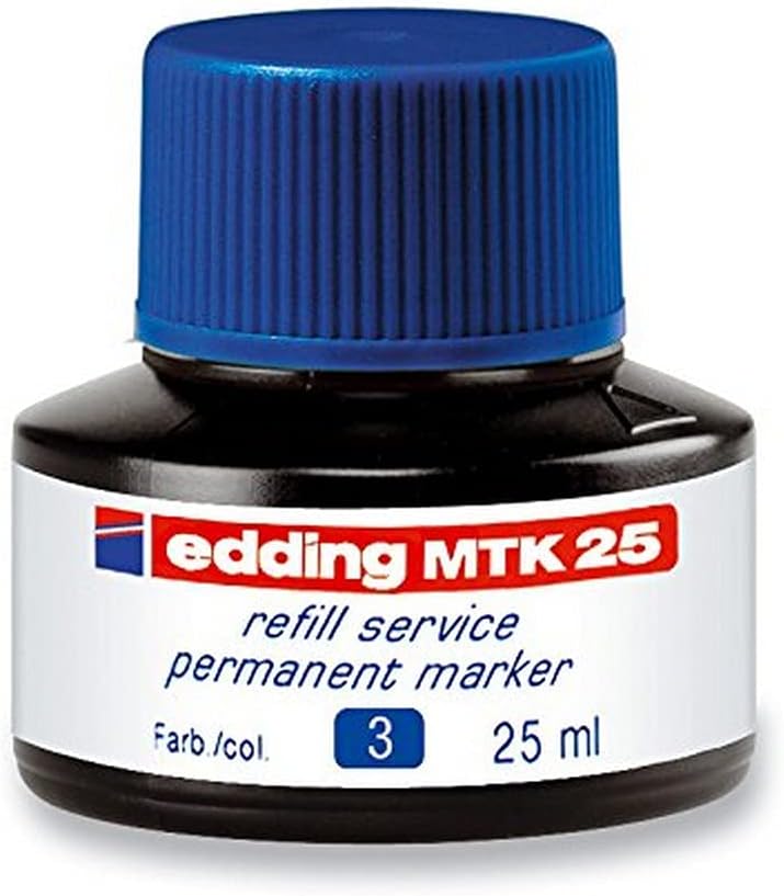 Tinta Edding Mtk25 Permanente Sistema Capilar 25ml