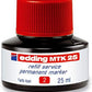 Tinta Edding Mtk25 Permanente Sistema Capilar 25ml