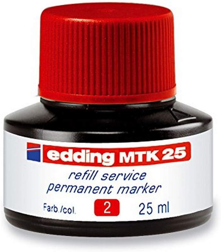 Tinta Edding Mtk25 Permanente Sistema Capilar 25ml