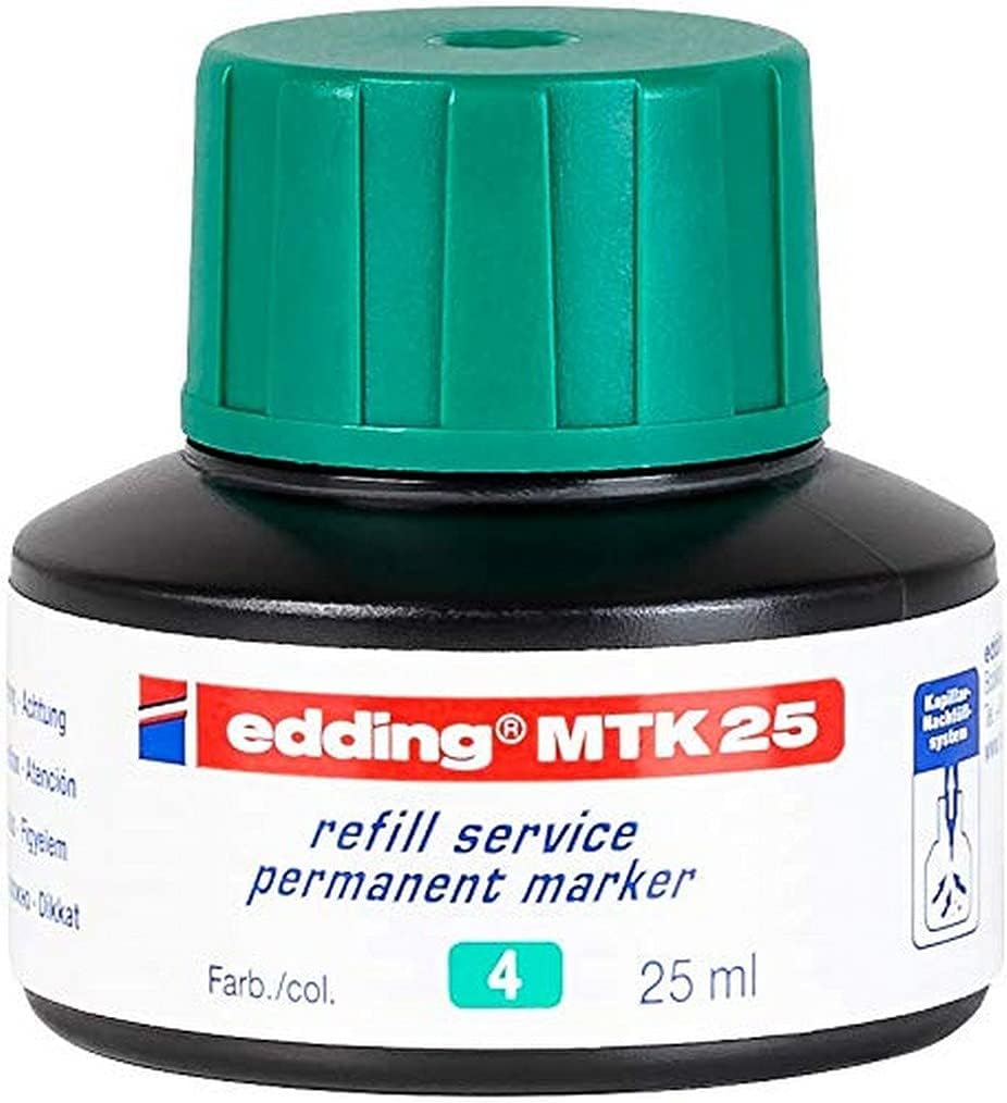 Tinta Edding Mtk25 Permanente Sistema Capilar 25ml