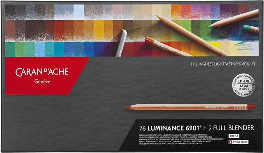 Caran D'ache Luminance Color Pencils Case C/76+2 Blender