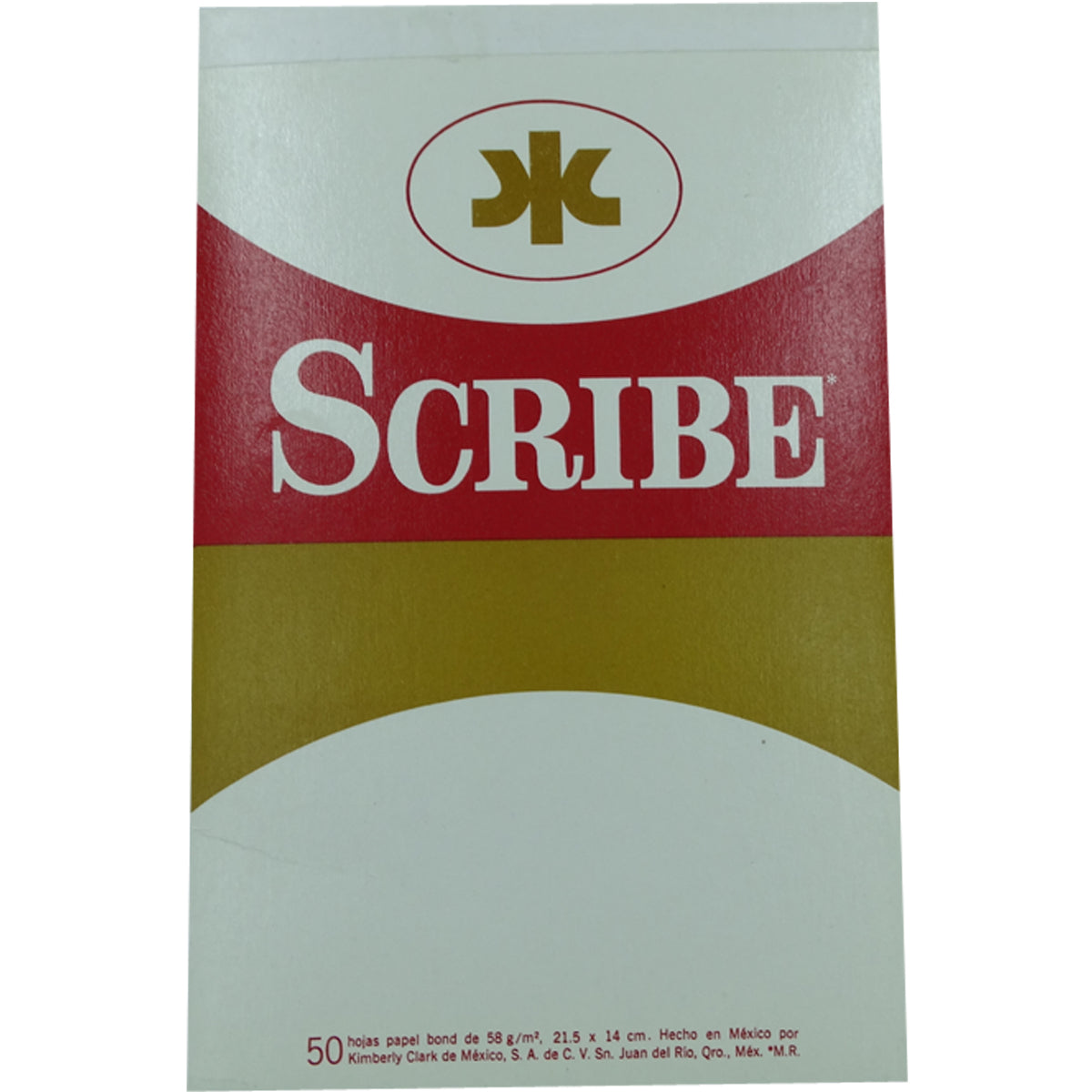 Block Scribe Blanco Esquela Ejecutivo 58grs 21.5*14cm 50 Hojas