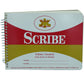 Italian Scribe Notebook Plastic Spiral Stripe 200 Sheets