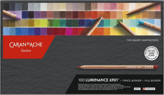 Lapices Color Caran D'ache Luminance Estuche C/102+2 Blender