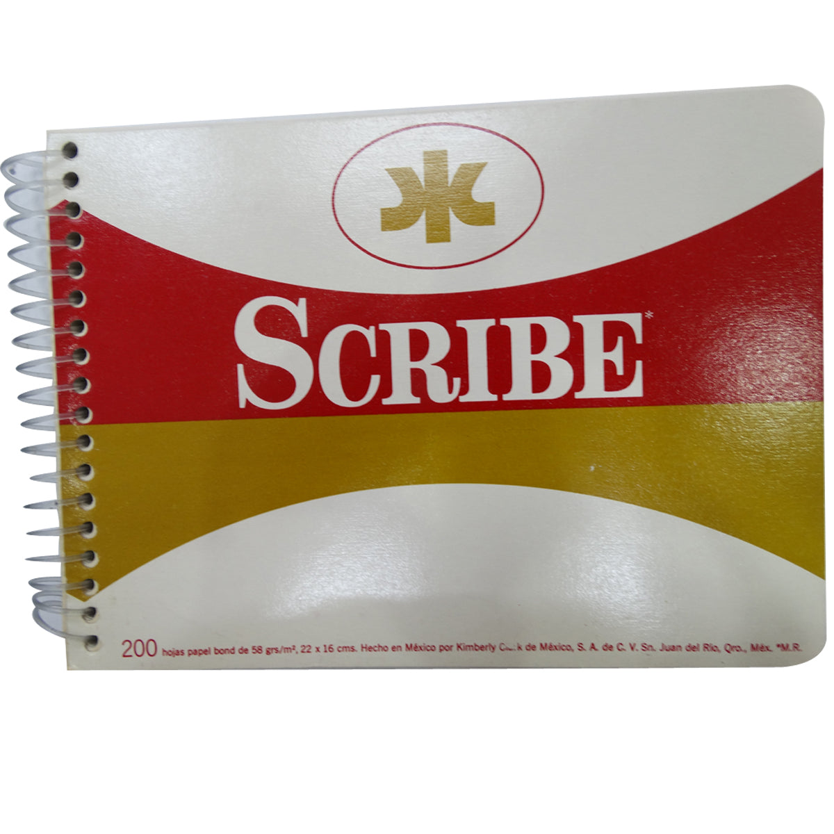 Cuaderno Scribe Italiana Dibujo Espiral Plastico 200 Hojas