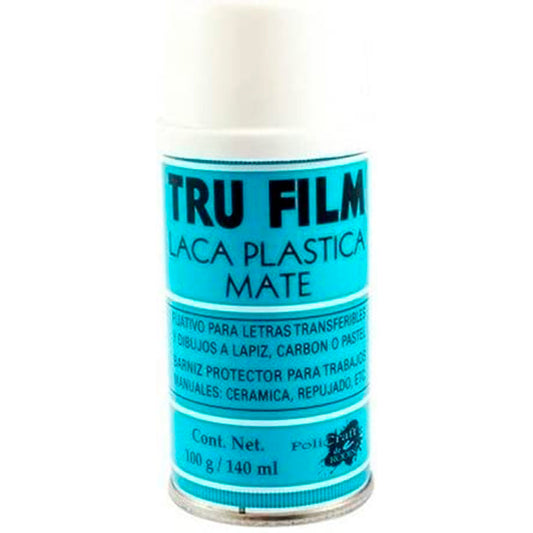 Tru Film Matte Plastic Lacquer 140ml Screen Printing Spray