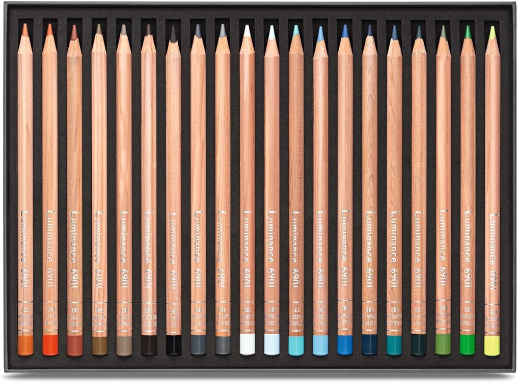 Lapices De Color Caran D'ache Luminance Estuche C/40