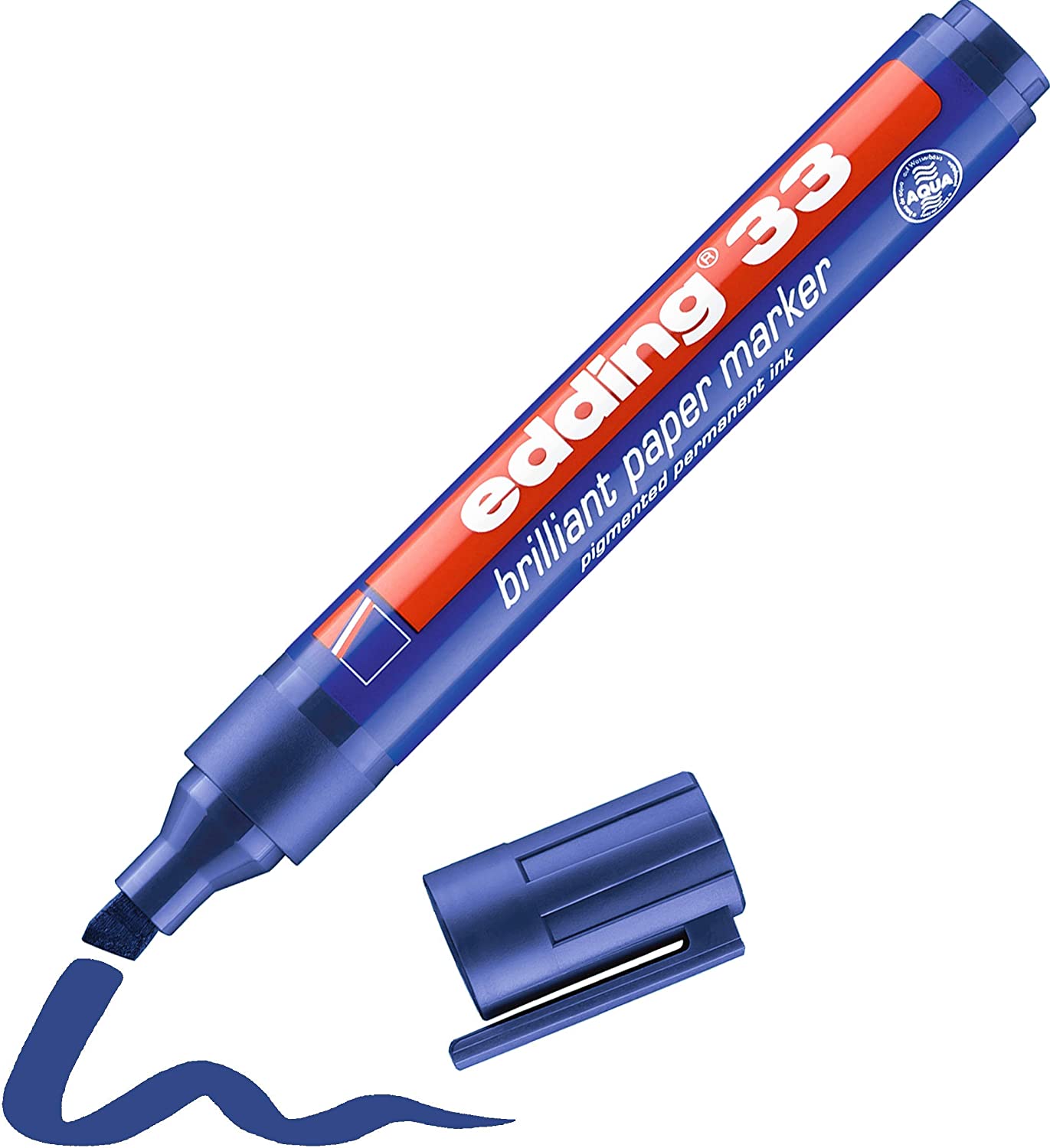 10 Edding Permanent Refillable Marker Bright T. 1.5mm