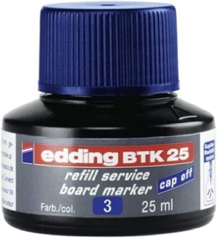 Tinta Edding Btk25 P/pizarron Frasco 25ml Por Capilaridad