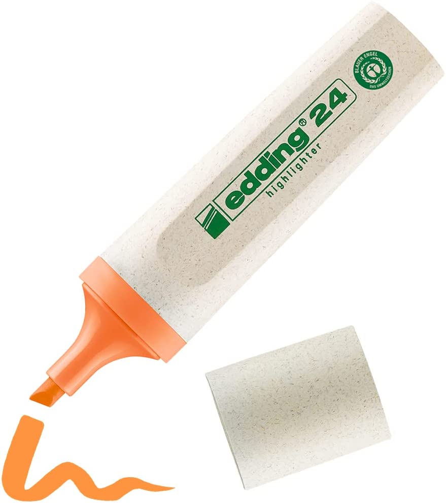 Marcatexto Edding E24 Recargable Ecoline Biselada 2-5mm