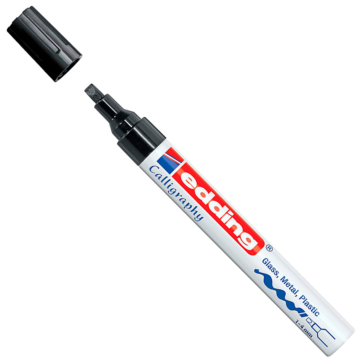 Rutulador Edding 755 Tinta Opaca Brillante P.cuadrada 1.4mm