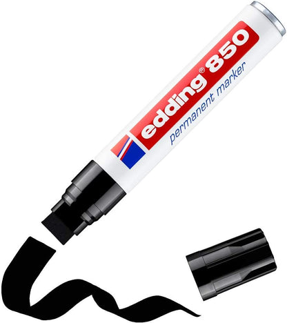 5 Edding 850 Permanent Refillable Marker Square 5-16mm