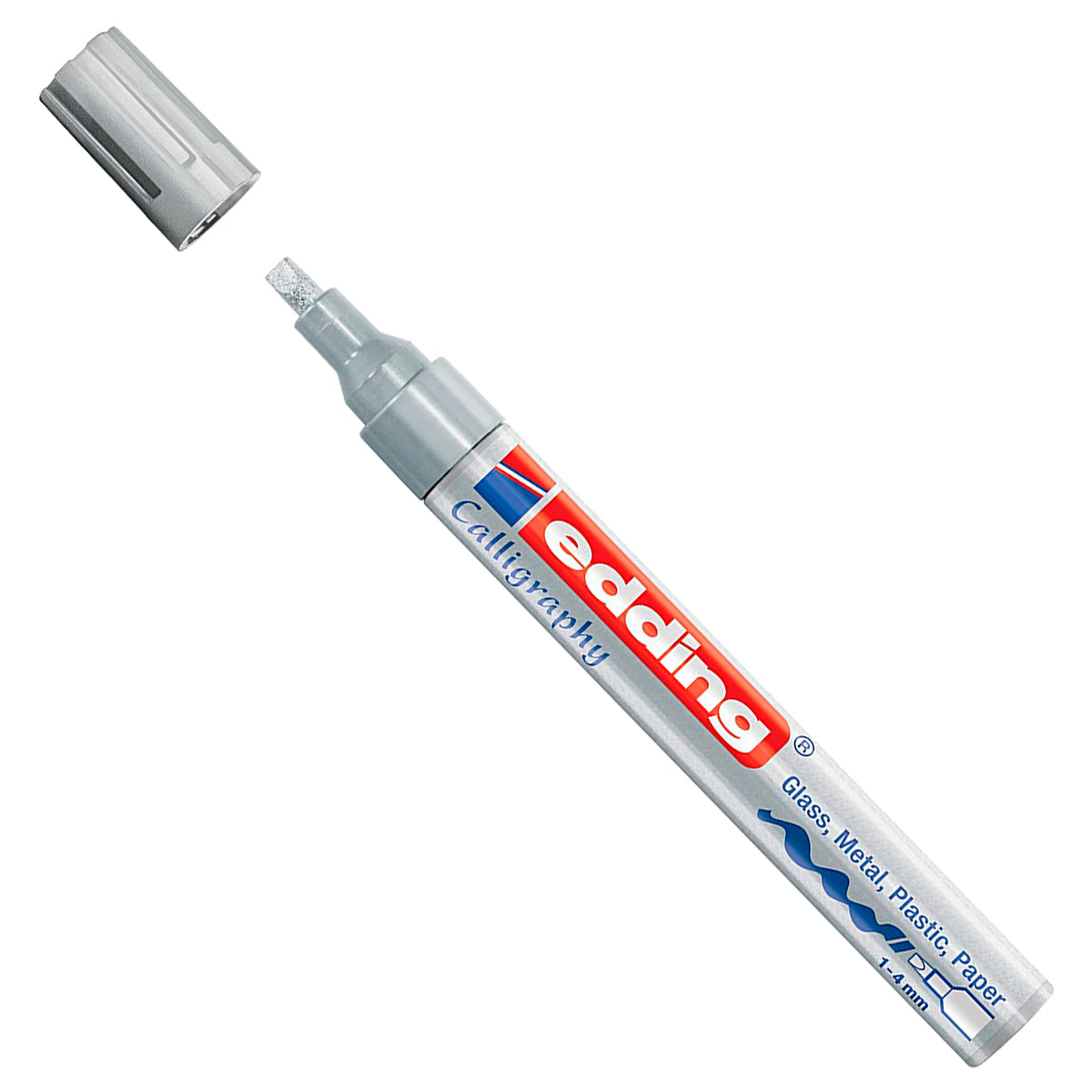 Rutulador Edding 755 Tinta Opaca Brillante P.cuadrada 1.4mm