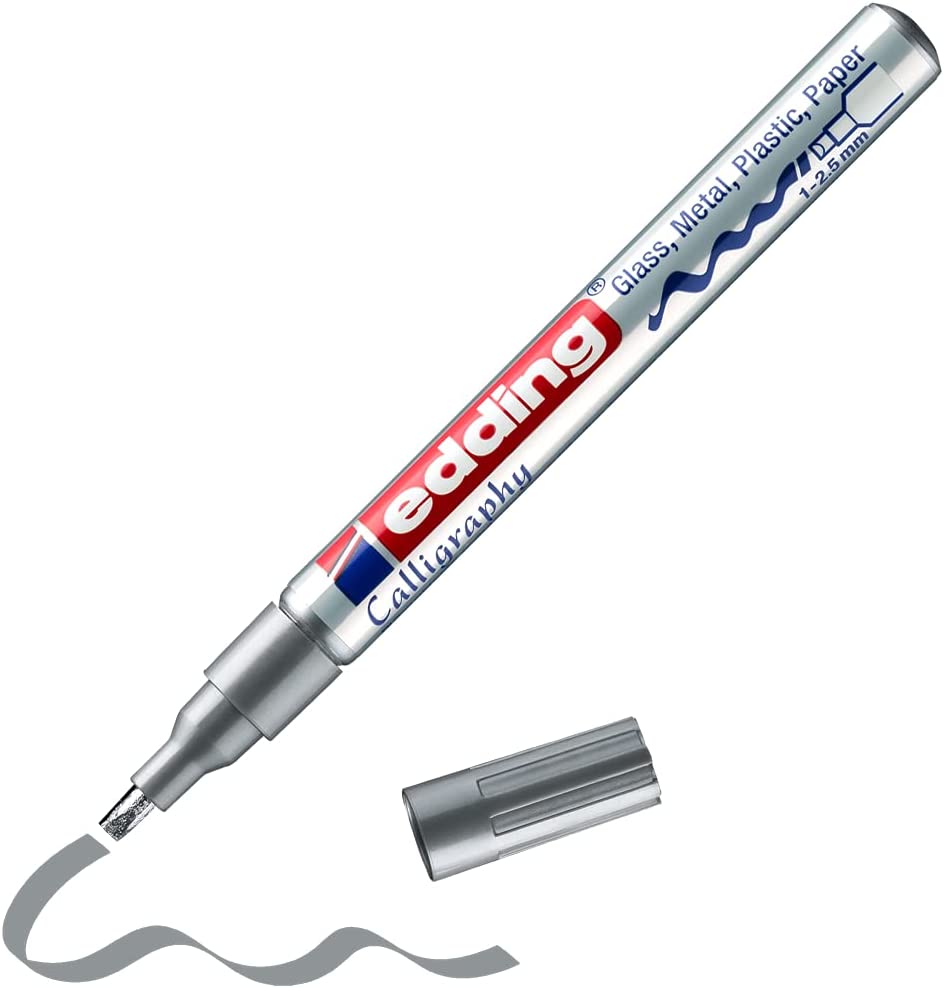 Rotulador Edding 753 Tinta Opaca Caligrafia Brillante 1-2.5mm