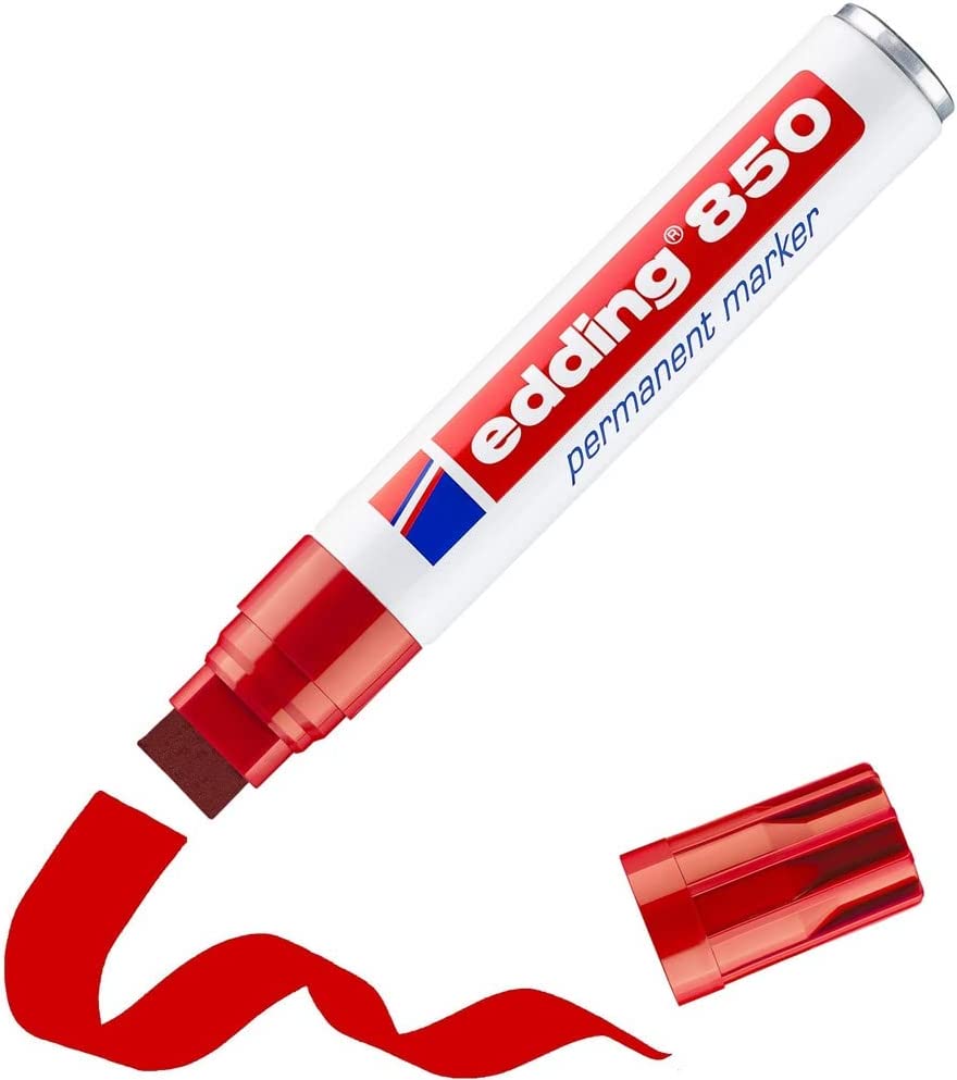 5 Edding 850 Permanent Refillable Marker Square 5-16mm